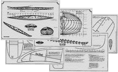 wooden sea kayak