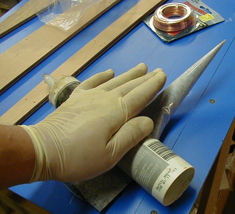 Stitching and filleting of a Stitch &amp; Glue kayak